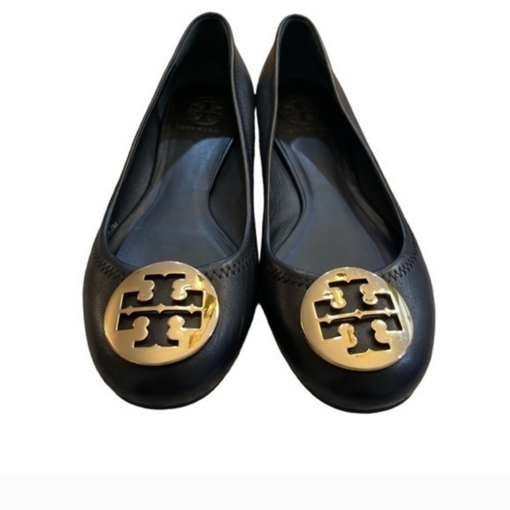 Tory Burch Black Ballerina Flats  Sz:6